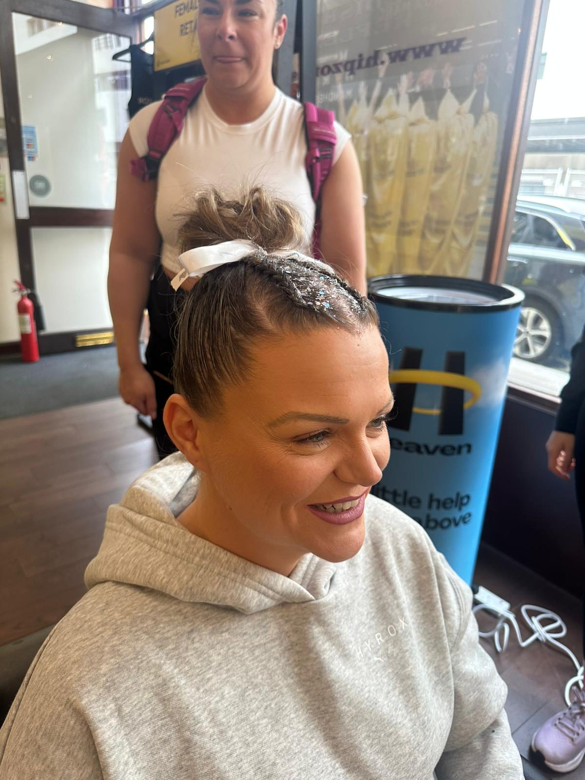 Race Day Hair Braiding: Deposit