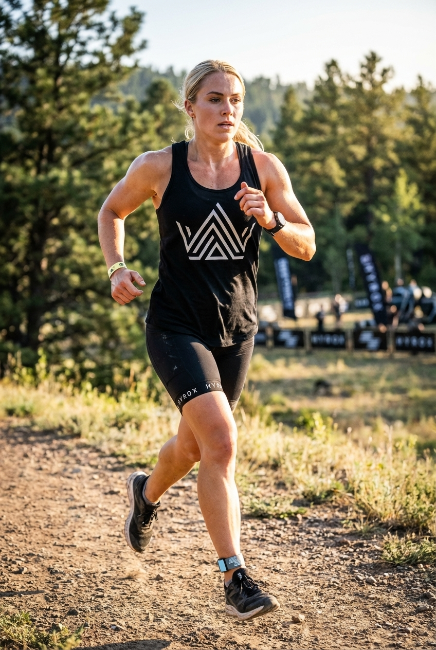 Rox Queen Black Sports Vest Top