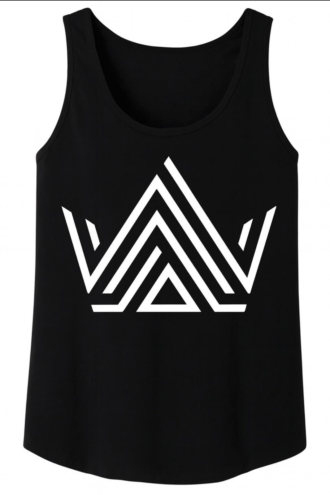 Rox Queen Black Sports Vest Top