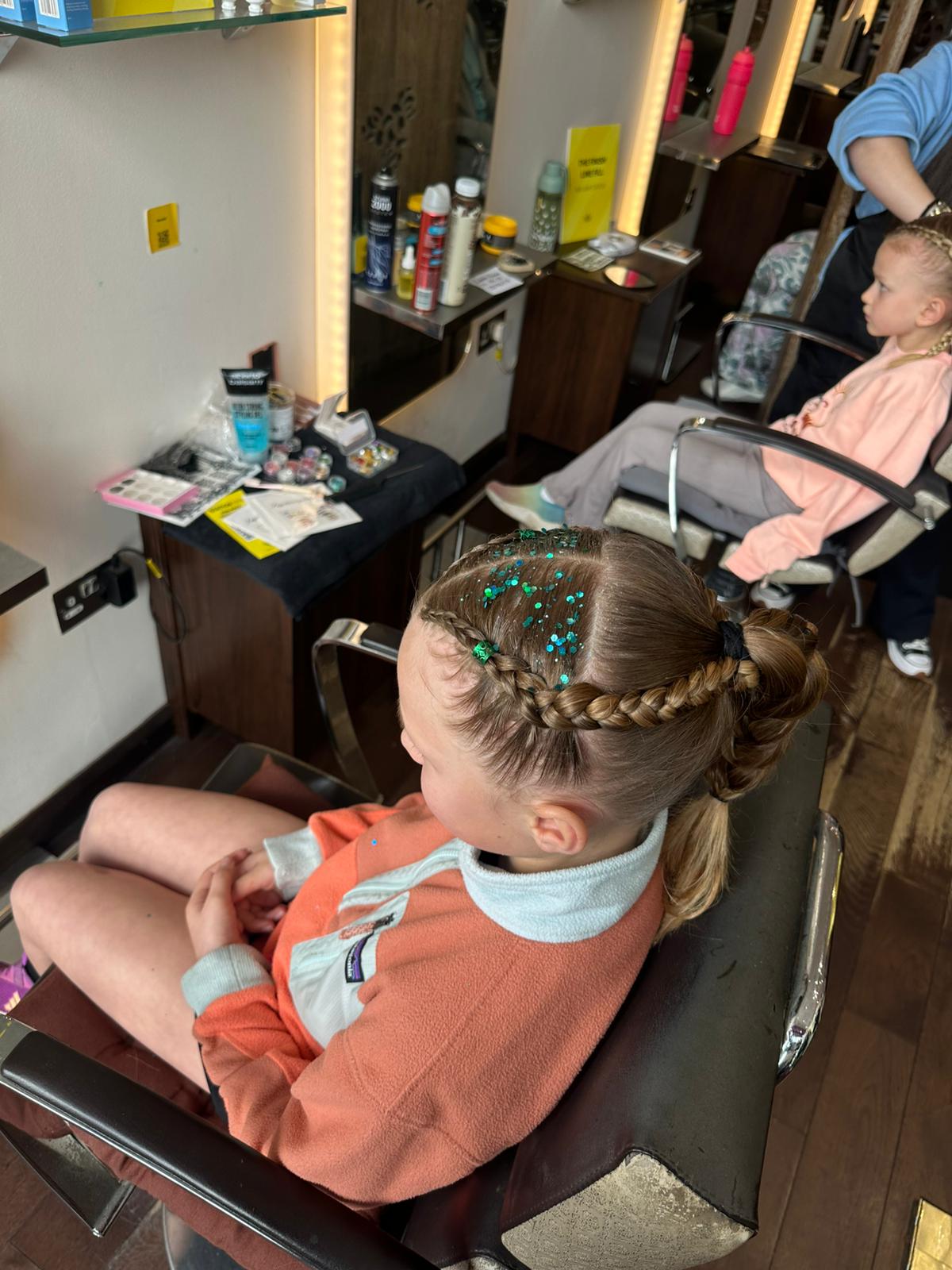 Race Day Hair Braiding: Deposit