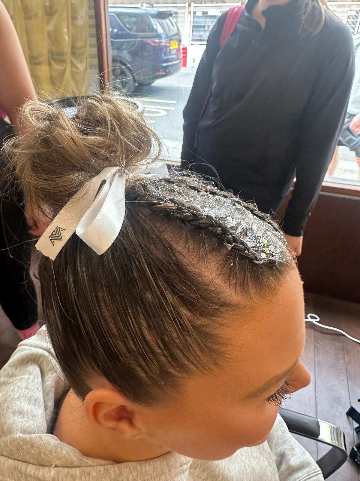 Race Day Hair Braiding: Deposit